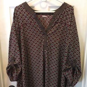 Antilia Femme Indian Print Blouse